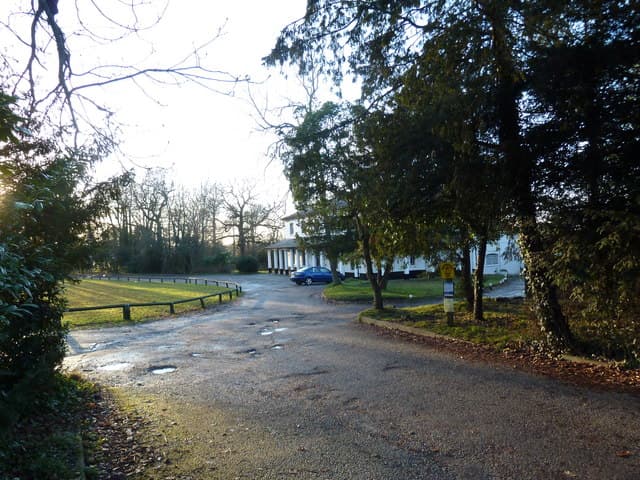 Merchistoun Hall, the community centre in Horndean